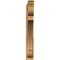 Ekena Millwork Olympic Traditional Rough Sawn Outlooker, Western Red Cedar, 6"W x 44"D x 44"H OUT06X44X44OLY01RWR - alternate 4